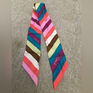 Coach Woman’s 100% Silk Scarf